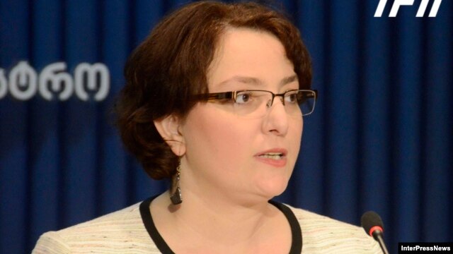Georgia's Defense Minister Tina Khidasheli (file photo)