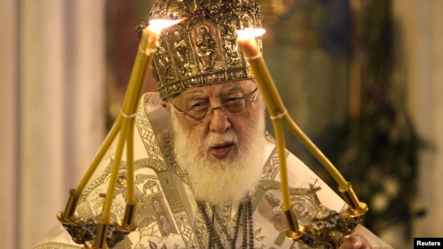Patriarch Ilia II says Georgia's new antidiscrimination law is a 'huge sin' that legalizes 'illegality.'