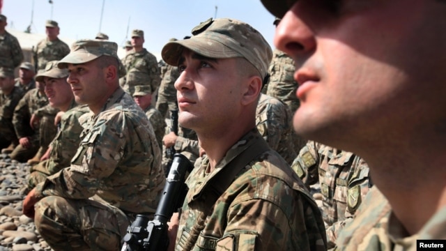 Georgia has some 1,650 troops in Afghanistan, most of them based in the southern Helmand Province, one of the most restive areas of the country.