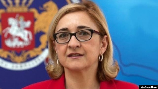 Georgian Foreign Minister Tamar Beruchashvili (file photo)