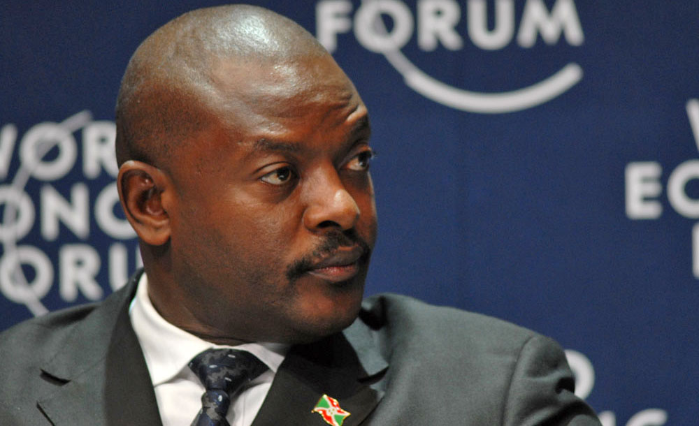 President Pierre Nkurunziza of Burundi. For generic use