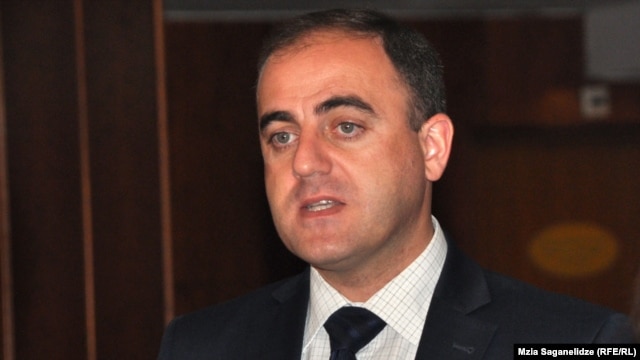 Georgian Dream is claiming that its candidate David Narmania (pictured0 has won the Tbilisi mayoral election outright