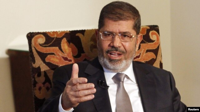Egyptian President Muhammad Morsi