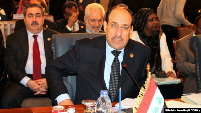 In the hot seat: Iraqi Prime Minister Nuri al-Maliki (file photo)