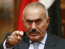 Yemen's President Ali Abdullah Saleh