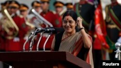 Indian External Affairs Minister Sushma Swaraj (file photo)