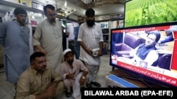 Pakistan's high court has banned Indian content on the country's terrestrial, satellite, and cable TV (file photo).