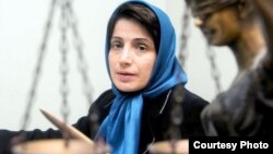 Iranian human rights lawyer Nasrin Sotoudeh has been in detention since June. (file photo)