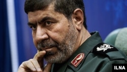 Ramazan Sharif, the head of the Iranian Revolutionary Guards Corps (file photo)