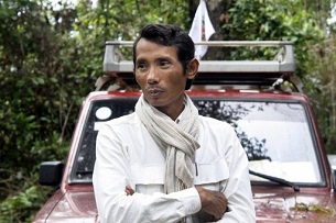 Cambodian environmental activist Chut Wutty in a photo taken June 20, 2011.