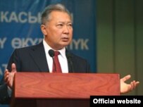 Kyrgyz President Kurmanbek Bakiev