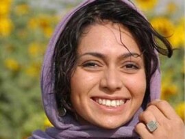 Iranian actress and blogger Pegah Ahangarani