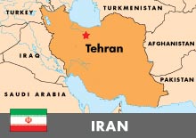Iran - map