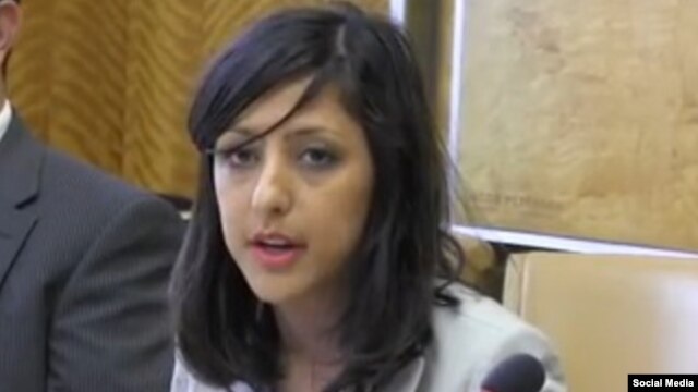 Simin Fahandezh, a Geneva-based spokeswoman for the international Baha'i community. (file photo)