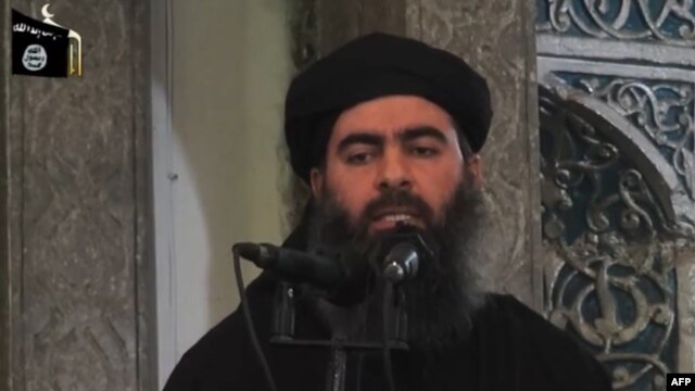 The leader of the Islamic State group, Abu Bakr al-Baghdadi, pictured in 2014.