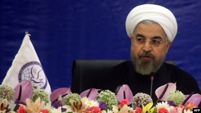 Iranian President Hassan Rohani called the sanctions an 'oppression.'