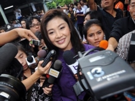 Yingluck Shinawatra who is set to become Thailand's first female prime minister.