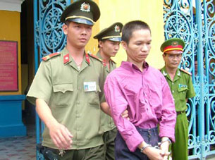 Tran Quoc Hien at his sentencing in 2007.