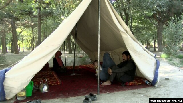 Fourteen-year-old Zahra's parent's set up a protest tent in Kabul demanding justice for their daughter who burned to death earlier this month. Her family say she was set alight by her husband's relatives.