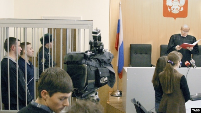 A judge pronounces a verdict in a Sverdlovsk regional court. (file photo)