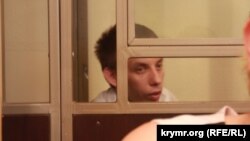 Ruslan Zeytullayev appears in court in Rostov-on-Don in August 2016.