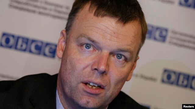 Alexander Hug, the deputy chief of the Special Monitoring Mission of the OSCE to Ukraine (file photo)