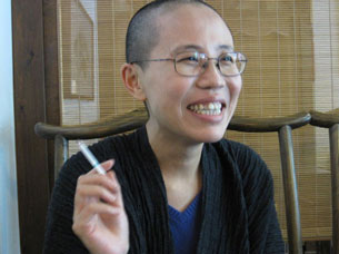 Liu Xia in Beijing, Sept. 28, 2010.
