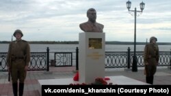 There are about 20 monuments honoring Stalin across Russia.