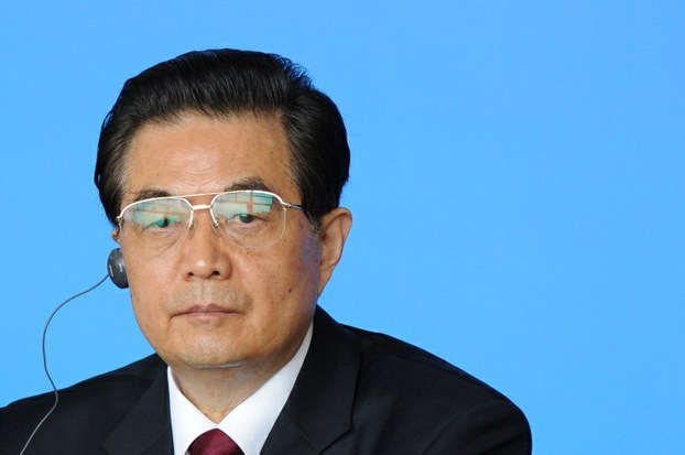 Hu Jintao attends a summit in Sanya, Hainan province on April 14, 2011.