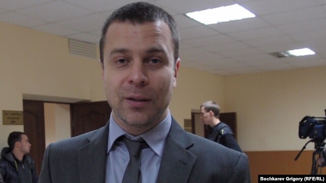 Jailed Russian blogger Sergei Reznik (file photo)