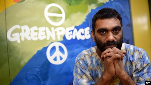 Greenpeace International Executive Director Kumi Naidoo