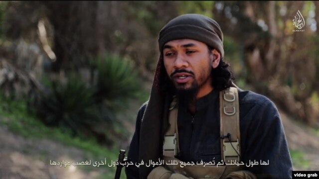 An Islamic State propaganda video featured Australian militant Neil Prakash, who was reported killed by a U.S. air strike in Iraq last week.