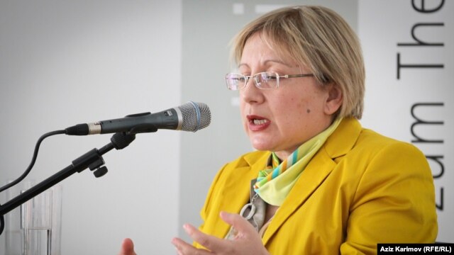 Azerbaijani human rights activist Leyla Yunus  (file photo)