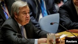 UN Secretary-General Antonio Guterres (file photo)