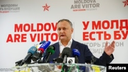Moldovan President-elect Igor Dodon