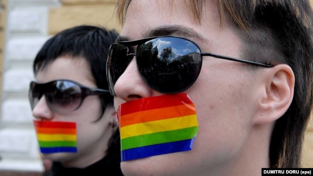 Moldovan LGBT activists hope that around 50 people will take part in an upcoming march in support of their community. (file photo)