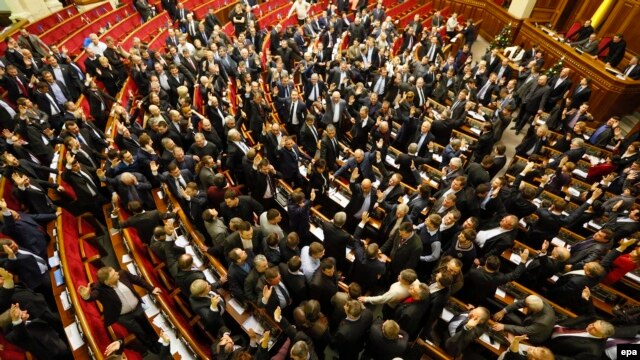 Lawmakers voted for the amendment by a show of hands, not electronically, as the opposition has been blocking the parliament's podium since January 14.