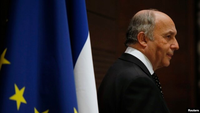 French Foreign Minister Laurent Fabius (file photo)