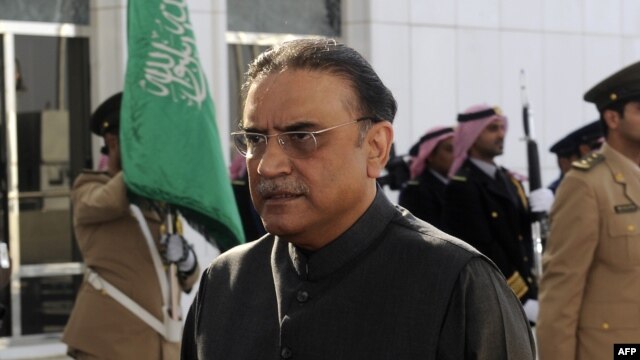 Pakistani President Asif Ali Zardari