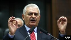 Turkish Prime Minister Binali Yildirim