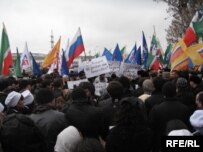 Budanov's parole sparked protests in Grozny.