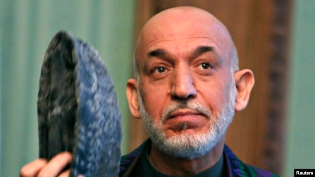 Afghan President Hamid Karzai (file photo)