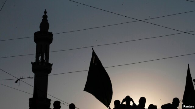 Demonstration in Karachi on November 22