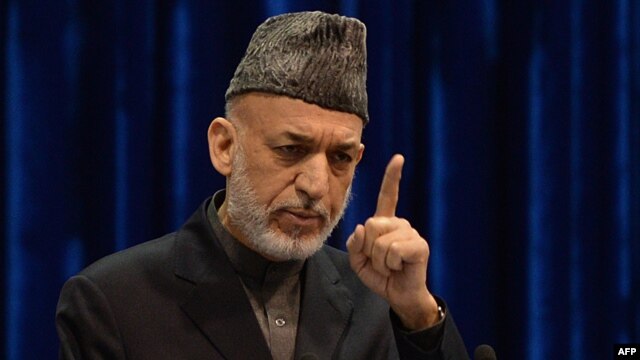 Afghanistan's President Hamid Karzai