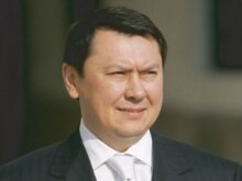 Kazakhstan - Kazakhstan's former ambassador to Austria Rakhat Aliev, son-in-law of Kazakh President, undated
