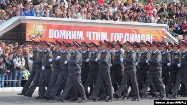 Dmitry Rogozin was in Transdniester to attend celebrations on May 9 marking the defeat of Nazi Germany in 1945.