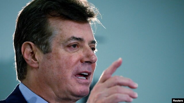 Paul Manafort is a campaign adviser to U.S. Republican presidential candidate Donald Trump. (file photo)