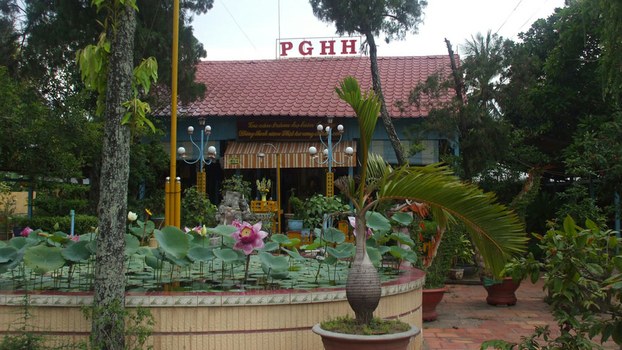 A church from the unrecognized Hoa Hao Buddhist sect in Vietnam's An Giang province, in a file photo.