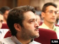 Mohammad Quchani on trial in Tehran in August.