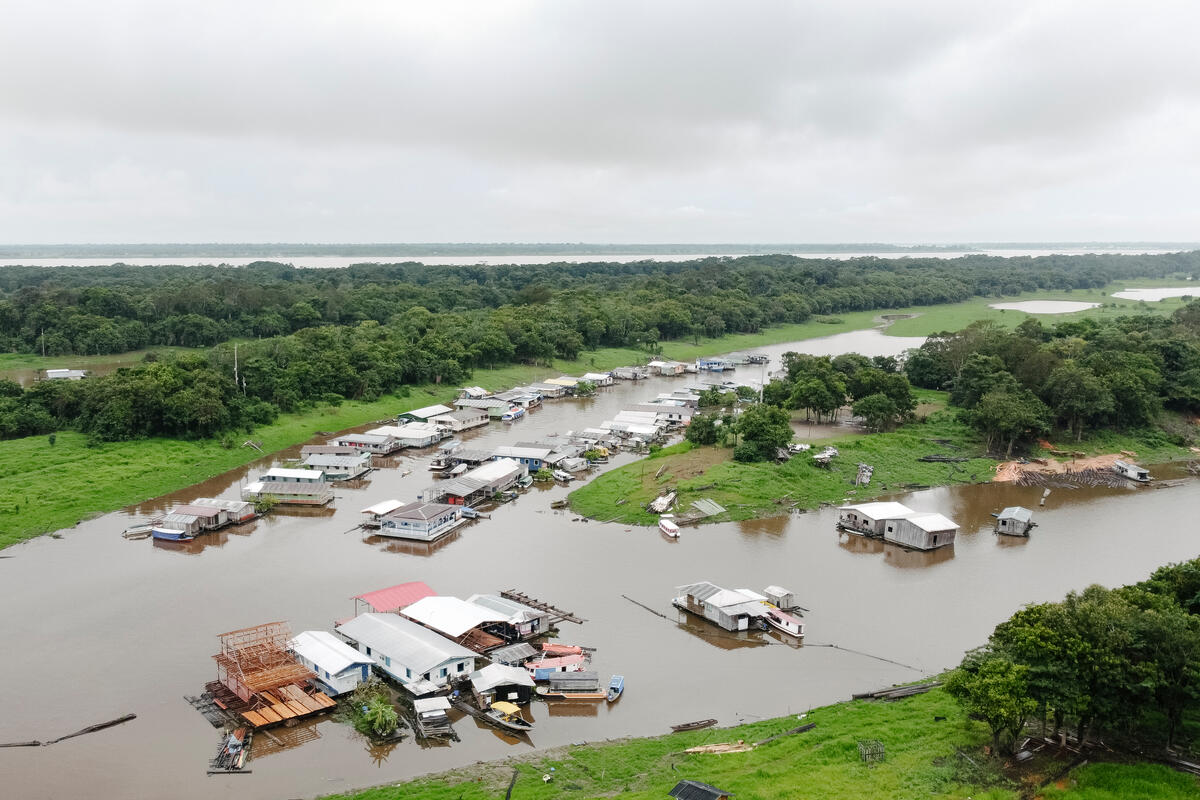 Manaus, a city on the banks of the Amazon river, is home to among Brazil's largest communities of indigenous Warao from Venezuela.